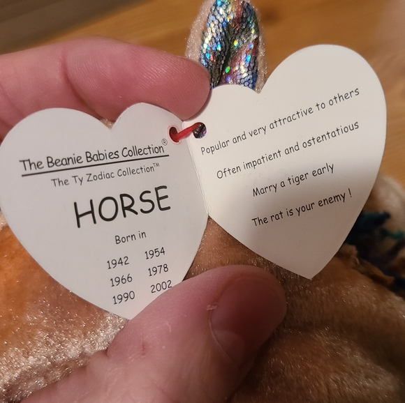 Ty Beanie Babies Zodiac The Horse - Picture 3 of 5